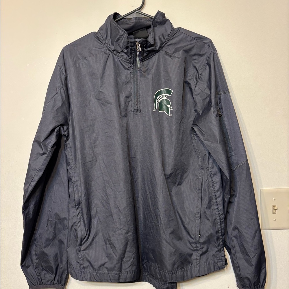 Michigan State Windbreaker